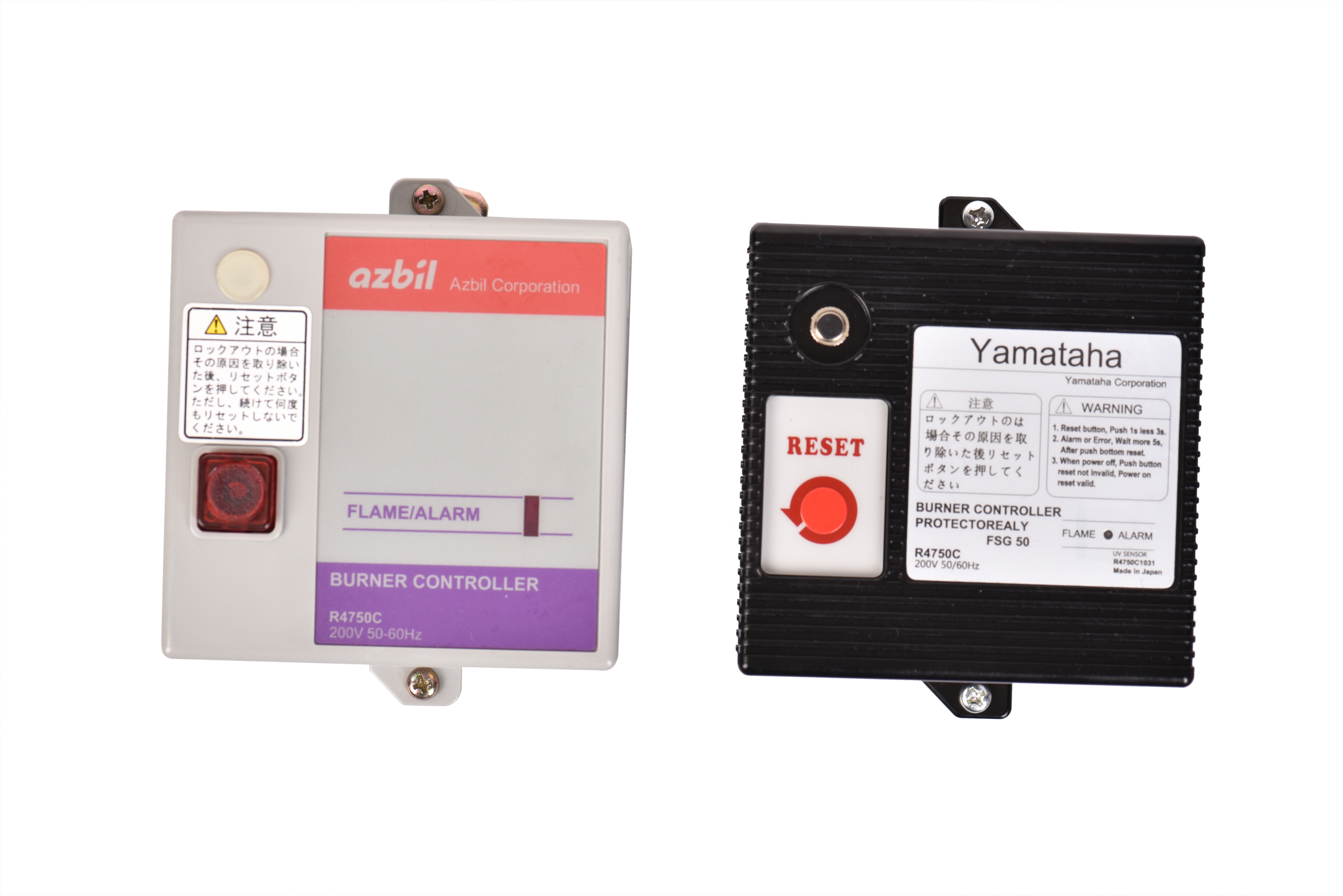 azbil R4750C(discontinued) is replaced with the Yamataha R4750C (1)